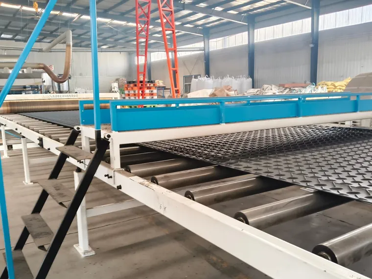 SIGMA HDPE mat production facility